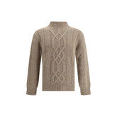 Brooksfield Beige Wool Sweatshirt